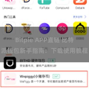 Bitpie APP直链 比特派钱包新手指南：下载使用教程