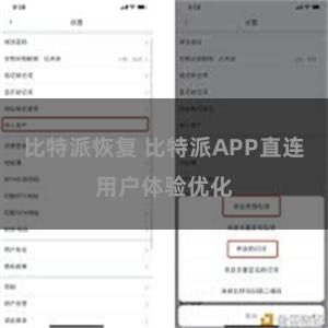 比特派恢复 比特派APP直连用户体验优化