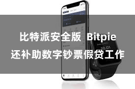比特派安全版  Bitpie还补助数字钞票假贷工作
