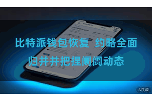 比特派钱包恢复  约略全面归并并把捏阛阓动态